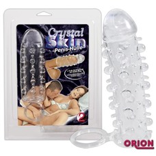 Насадка на пенис Crystal Skin Penis Hulle, 11 см