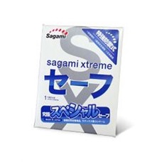 Презерватив Sagami Xtreme Ultrasafe с двойным количеством смазки - 1 шт.