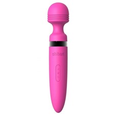 Розовый жезловый массажер Deluxe Mega Wand Wireless 28x