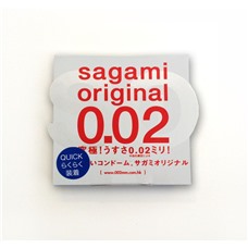 Ультратонкий презерватив Sagami Original QUICK - 1 шт.