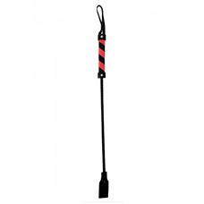 Стек- Cube Leather Black With Red Stripe SH-OUCL005