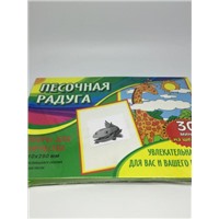 Набор для рисования цв.песком (Рыбка №2), 21х30см