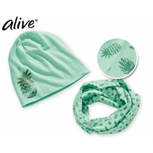 Комплект детский шапка+снуд alive