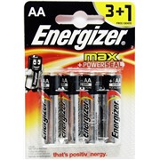 Батарейка Energizer Max POWER SEAL  LR6  BL3+1 ПРОМО (4/96)