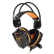Гарнитура игровая Smartbuy RUSH Snake SBHG-1100  черн/оранж / динамики40мм/подсв.