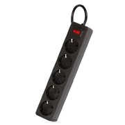 Сетевой фильтр Smartbuy SBSP-30-K Black 5 розеток 3 метра 10A, 2.2 кВт