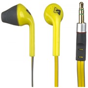 Наушники  Fischer Audio Totem OOR yellow вкладыши вакуумные