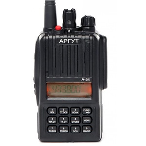 Рация Аргут А-54 (400-470 MHz-UHF) (LPD+PMR)  Li-ION 2600 mAh,З/У