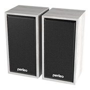 Акустическая система Perfeo Cabinet  белый дуб PF-84-WD ,2.0, 2х3Вт,USB