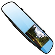 Видеорегистратор INTEGO VX-420MR  зеркало,4.3"1280x720,120*,G-сенсор