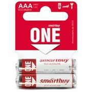Батарейка Smartbuy ONE LR03 / AAA  BL2 (2/60) SOBA-3A02SB-Eco