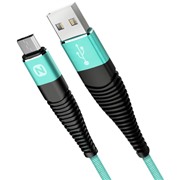 Кабель Nobby Expert micro USB мятный, 1 м, 2A