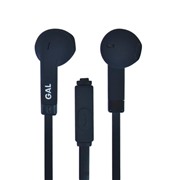 Наушники GAL HM-070BK черный,вкладыши вакуумные с микрофоном