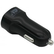 Авто З/У BoraSCO (22032) 1 USB 1A + кабель Apple 8-pin  черный 1 м.