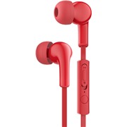 Гарнитура Maverick Deep Bass, мод. i7 красный, плоский провод
