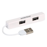Хаб USB2.0 SmartBuy SBHA-408W белый 4 порта