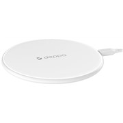 З/У Deppa (24001) Беспроводное Qi Fast Charger 10W, белый