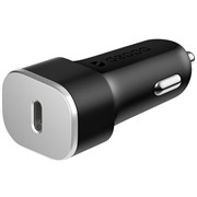 Авто З/У Deppa (11289) USB-C, Power Delivery, 18Вт, черный