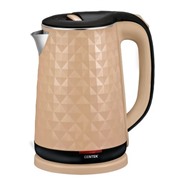 Чайник CENTEK CT-0022 бежевый 2200 Вт, 1,8 литра, двухслойниый корпус