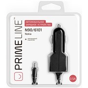 Авто З/У Prime Line (2205) Nokia 6101 500 mA, черный*