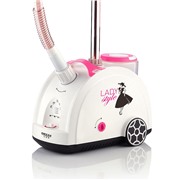 Отпариватель DELTA LUX DL-858 PS бело-розовый 2000 Вт