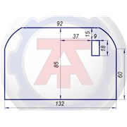 Автотепло №14, автомобильный утеплитель двигателя 3,6 кг, 132х85 см.