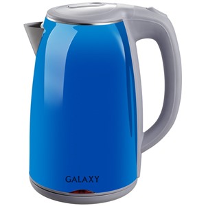 Чайник GALAXY GL 0307 синий 2000Вт, 1.7 л, металл+пластик
