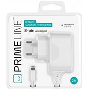 З/У Prime Line (2307) Apple 8-pin 2.1A, белый*