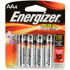 Батарейка Energizer Max LR6 BL4 (4/48)