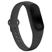 Фитнес-браслет Qumann QSB 08+ черный OLED - 0.86", IP65, измерение пульса и давления