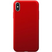 Чехол Deppa (89042) Case Slik iPhone X/Xs красный металлик