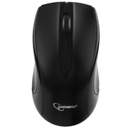 Мышь беспроводная Gembird MUSW-320 черный 1000 dpi / 2кнопки + колесо-кнопка