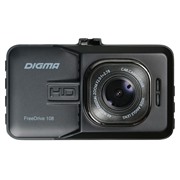 Видеорегистратор Digma FreeDrive 108 black,3",1920х1080,140*,G-сенсор