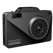 Видеорегистратор Inspector PIRANHA + радар детектор + GPS  1920x1080,135°,2.4", база всех радаров, до 256 Гб