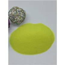 Песок декоративный цветной упаковка 200 грамм. Цвет: желтый (lemon yellow)
