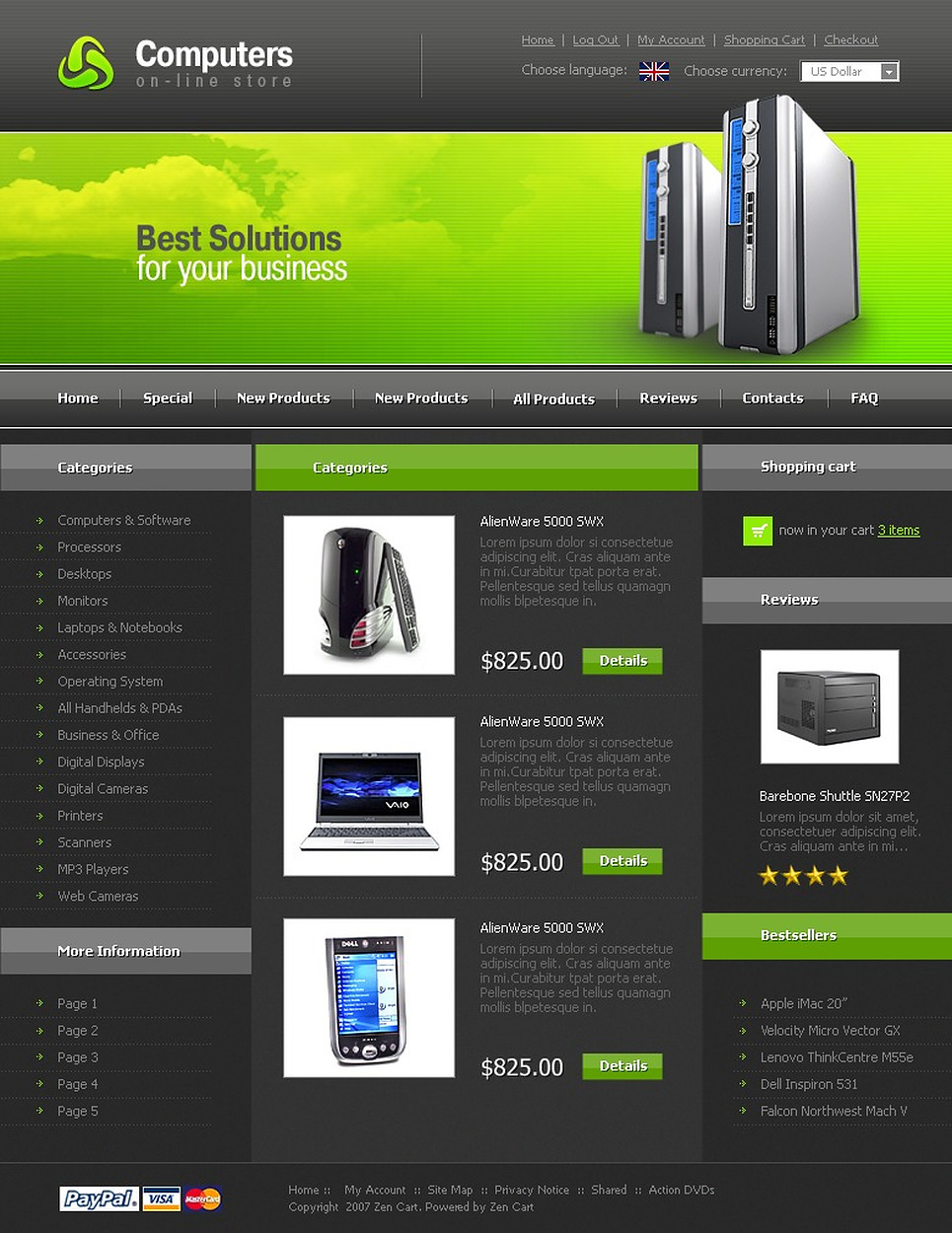 Cart Software For Web Stores And More