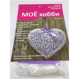 Набор фетровые куклы "Сердечки" арт. СД-003