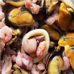 Топпинг к блюдам WOK Морской коктейль