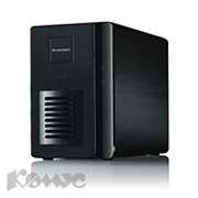Система хранения данных Lenovo IX2, 0Tb (1,6ГГц/256Мб/без д)(70A69003EA) на 2HDD