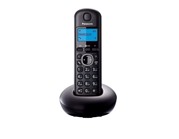 Телефон Panasonic KX-TGB210 RUB DECT АОН, 1 трубка, монофония, монохромный, чёрный