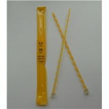 Спицы для вязания пластиковые диаметр 9,0мм. Длина: 35см.