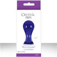 NS Novelties Crystal Pops, синийСтеклянная пробочка маленького размера