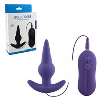 Howells Aphrodisia Bulb Probe Vibrating Anal Plug, фиолетовая
Анальная вибровтулка