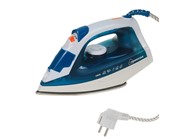Утюг HOMESTAR HS-4004, 1600 Вт, паровой удар, стальная подошва, голубой