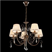 				Linvel LV 8681/5 E14 античная бронза, коричневый Люстра