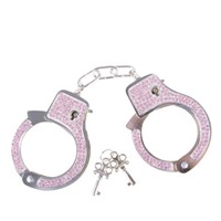 Eroflame Razzle Dazzle Diamond, розовые
Металлические наручники со стразами