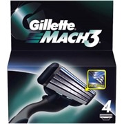 Gillette Mach 3 4шт