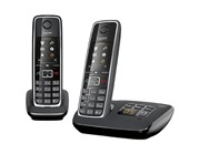 Радиотелефон Dect Gigaset C530A DUO чёрный, автооветчик, АОН