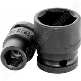 Головка торцевая ударная 1/2"DR 12 мм, OMBRA, 112412
