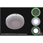  Reluce 64063-9.5-001QPM LED6+3W GN панель светодиодная накладная